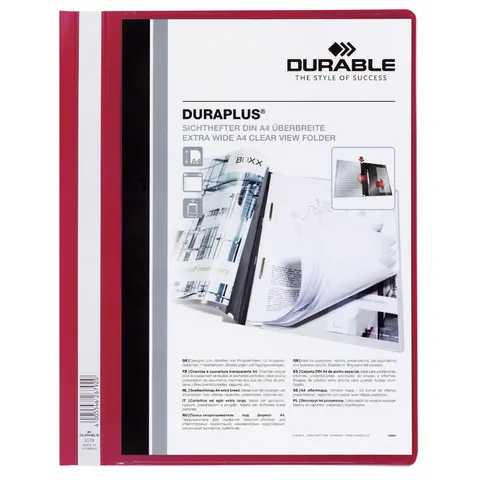 Durable Angebotshefter 257903 Rot DIN A4 – Bild 3