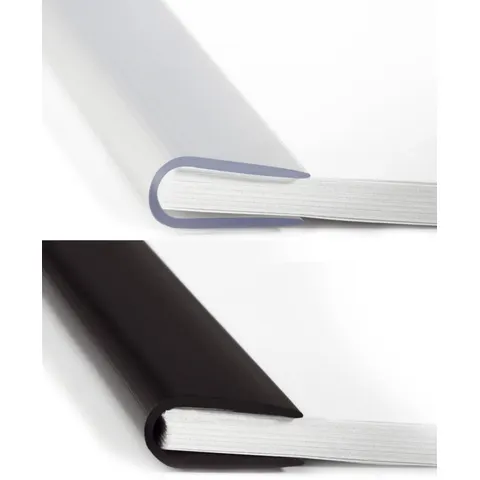 DURABLE Klemmschienenhülle, DIN A4, PP, transparent – Bild 2