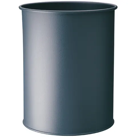 DURABLE Papierkorb Metall rund 15 Liter Anthrazit – Bild 2