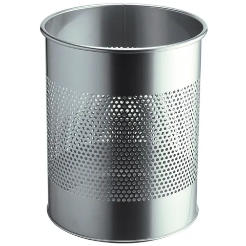 DURABLE Papierkorb 15,0 l silbermetallic – Bild 2