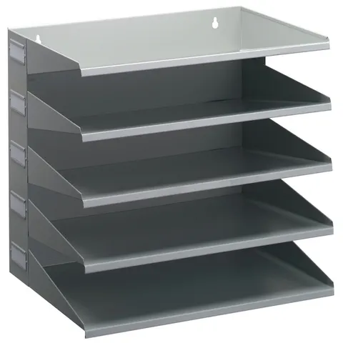 DURABLE Sortierstation DIN A4 quer 5-Fach grau – Bild 3
