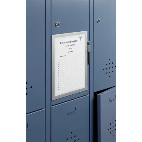 DURABLE Magnetrahmen selbstklebend A4 silber – 407043 – Bild 2