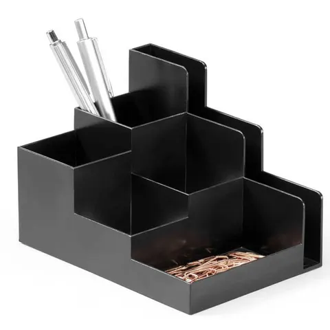 DURABLE Multiköcher OPTIMO eco, 6 Fächer, anthrazit – Bild 2