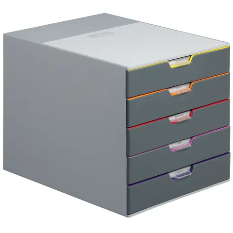 DURABLE Schubladenbox VARICOLOR 5, mit 5 Schubladen – Bild 2
