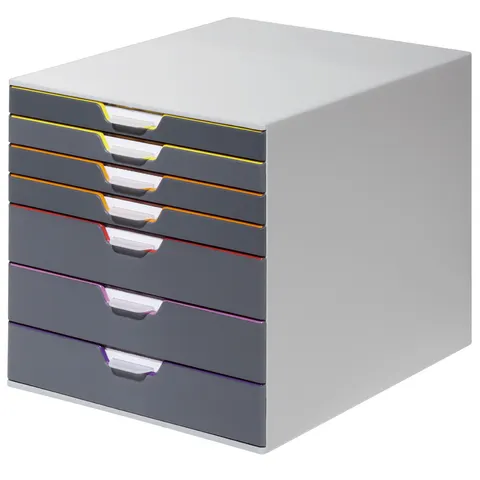 DURABLE Schubladenbox VARICOLOR 7, mit 7 Schubladen – Bild 2