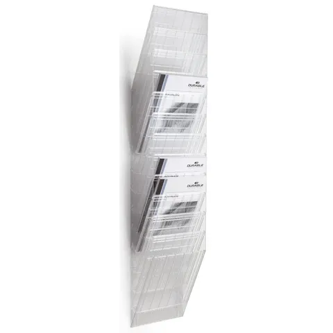 DURABLE Wand-Prospekthalter-Set , FLEXIBOXX 12, , A4 – Bild 2