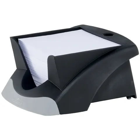 DURABLE Zettelbox NOTE BOX VEGAS, schwarz/silber – Bild 2