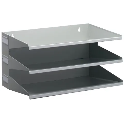DURABLE Sortierstation DIN A4 quer 3-Fach grau – Bild 4