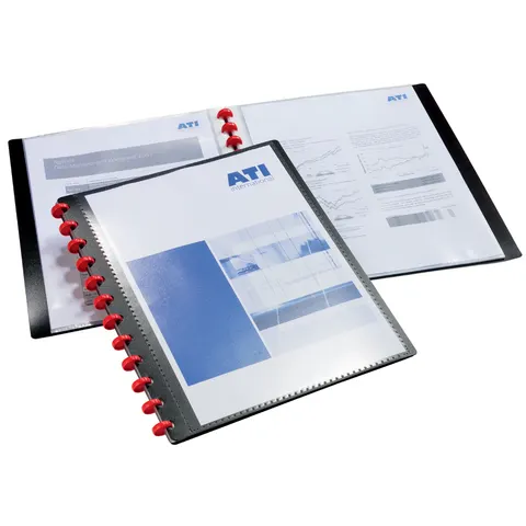 DURABLE Ringmappe schwarz/rot – Bild 2