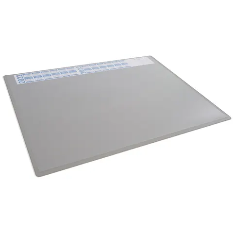 DURABLE Schreibunterlage mit Kalender, PP, grau – Bild 2