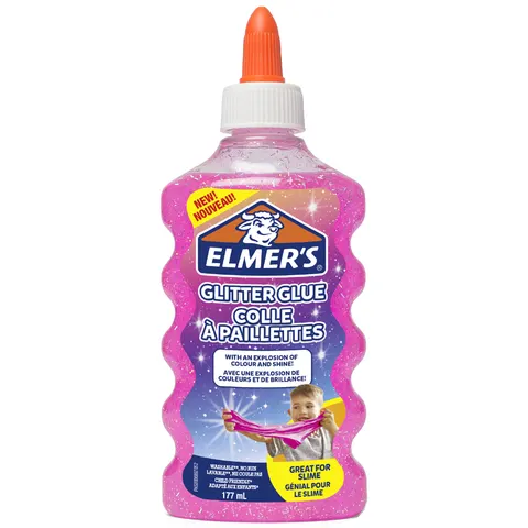 Elmers Glitzerkleber Pink 177ml – Bild 2