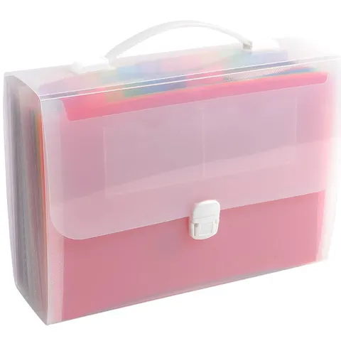 EXACOMPTA Fächermappe mit Griff Crystal, 24 Fächer – Bild 2