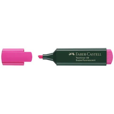 FABER-CASTELL TL 48 Textmarker Rot – Bild 2