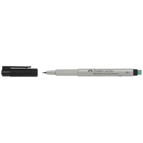 FABER-CASTELL NonPermanent-Marker MULTIMARK S, schwarz – Bild 2