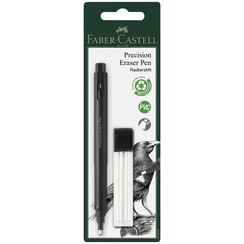 FABER-CASTELL Radierstift PRECISION ERASER PEN, weiß – Bild 2