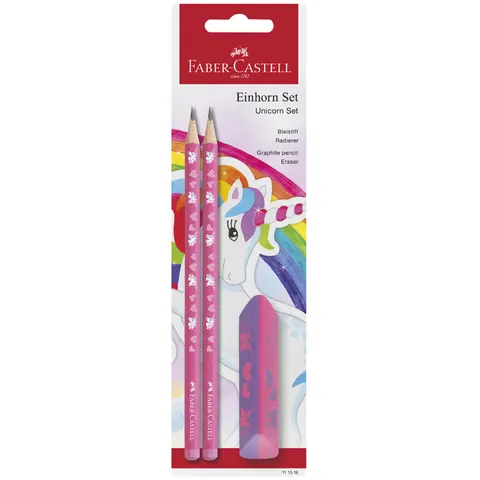 FABER-CASTELL Bleistift-Set Einhorn – 111516 – Bild 2