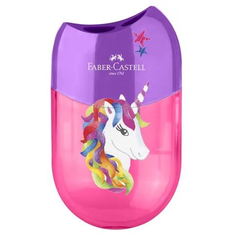 FABER-CASTELL Spitzer Doppelspitzdose Einhorn – Bild 2