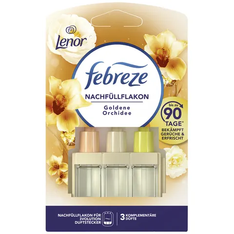febreze Nachfüllflakon 3Volution, Goldene Orchidee – Bild 2