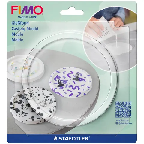 FIMO Gießform Schale kreis – Bild 2