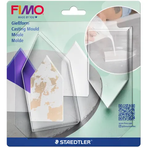 FIMO Gießform Schale Häuser – Bild 2