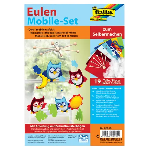 folia Mobile-Anhänger Eule – Bild 2