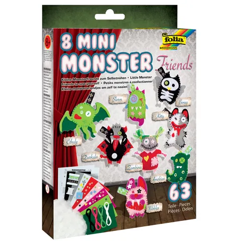 folia Nähset , Mini Monster Friends – Bild 2