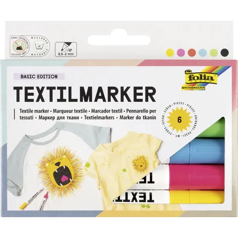 folia Textilmarker 1.0 Mehrfarbig – Bild 2