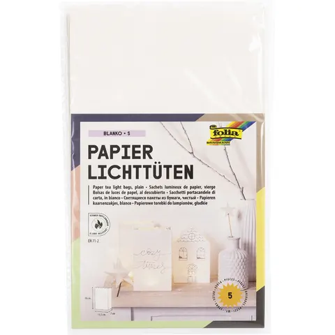 folia Papiertüten weiß – Bild 2