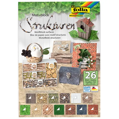 folia Motivblock farbsortiert – 48149 – Bild 2
