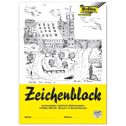 folia Zeichenblock DIN A3 10 Blatt – 8103 – Bild 2