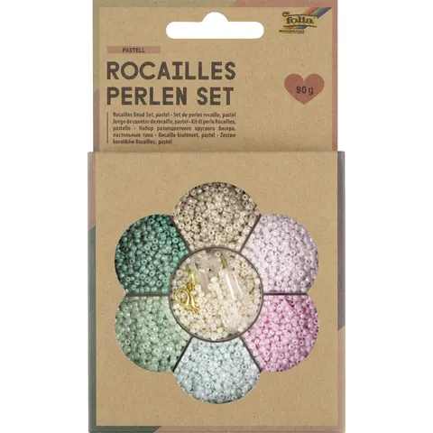 folia Perlen-Set mehrfarbig – 12908 – Bild 2