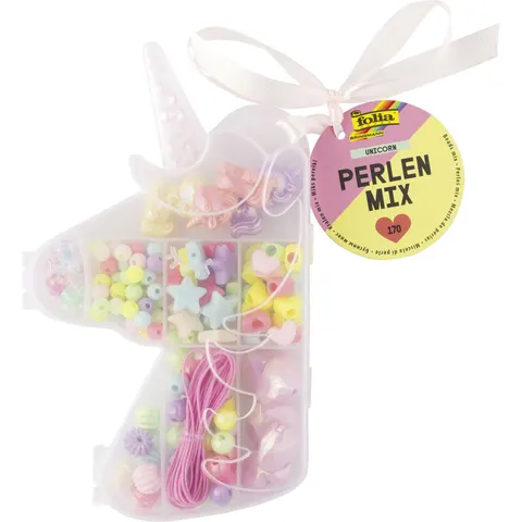 folia Perlen-Set Unicorn – Bild 2