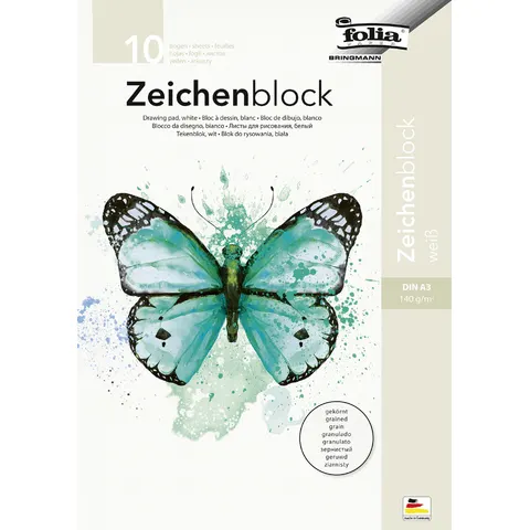 folia Zeichenblock DIN A3 10 Blatt – 8202 – Bild 2