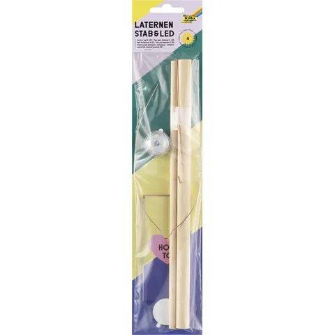 folia Laternenstab + 1 LED-Licht – Bild 2