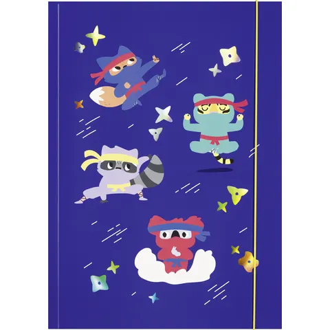 folia Sammelmappe DIN A3 Ninjas – Bild 2