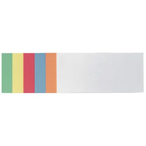 FRANKEN Moderationskarten 9,5 x 20,5 cm rot – Bild 2