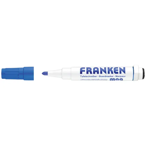 FRANKEN Whiteboard-Marker MagWrite, blau – Bild 2