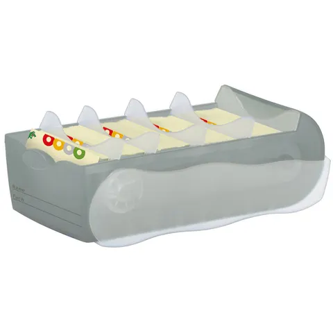 HAN Lernkartei CROCO, A7 quer, grau-transluzent – Bild 2