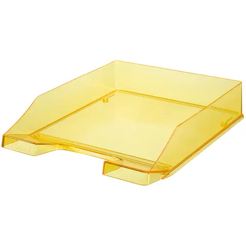 HAN Briefablage DIN C4 gelb-transparent – Bild 2