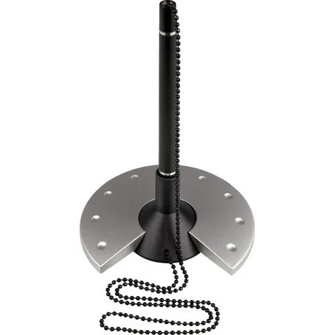 helit Kugelschreiber-Ständer , the base, , silber – Bild 2