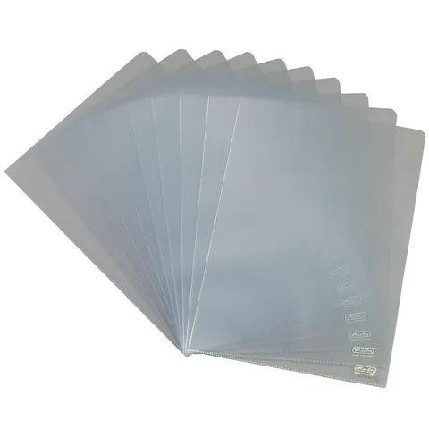 herlitz Sichthüllen DIN A4 transparent – Bild 3