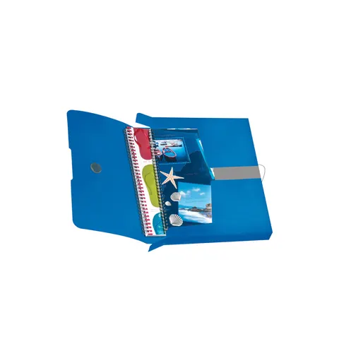 herlitz Heftbox 4 cm DIN A4 blau – Bild 2
