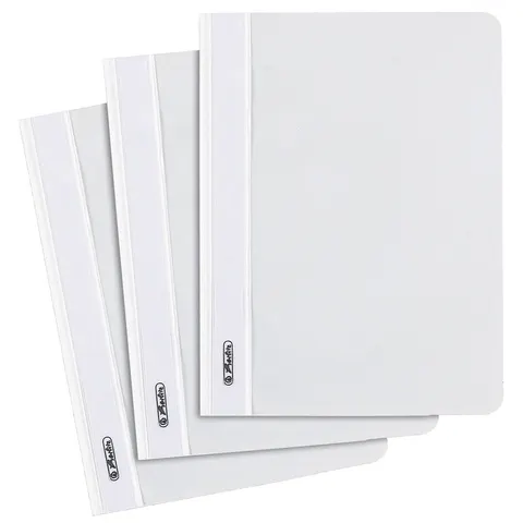herlitz Schnellhefter A5 Polypropylen (PP) weiß – Bild 2