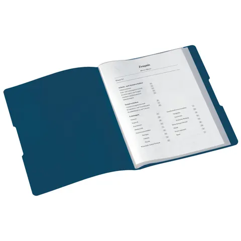 herlitz Zeugnismappe DIN A4 blau – Bild 2