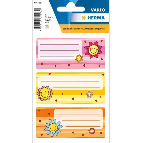 HERMA Schuletiketten Blume – Bild 2
