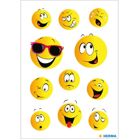 HERMA Aufkleber Smiley – 15042 – Bild 2