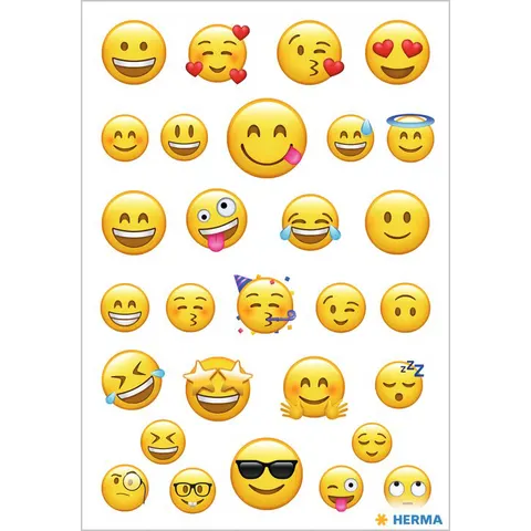 HERMA Aufkleber Smiley – 15731 – Bild 2