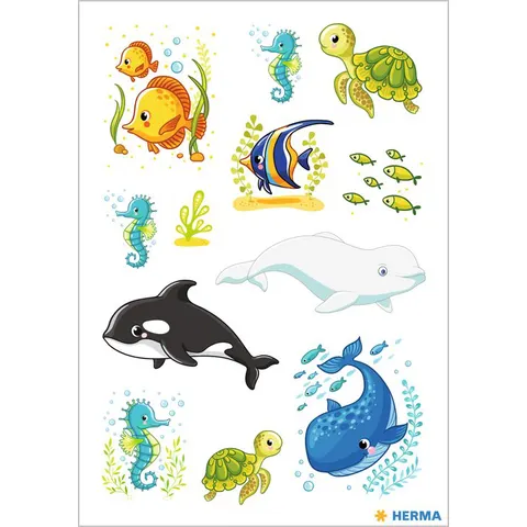HERMA Aufkleber Wassertiere – Bild 2