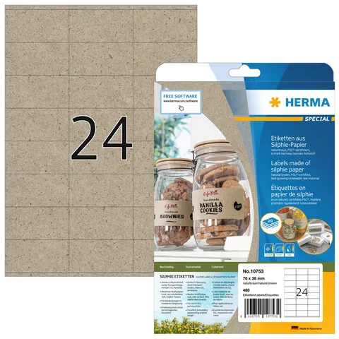 HERMA Etiketten Silphie105x148 – Bild 2