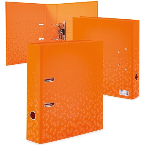 HERMA Ordner A4 Karton Color Orange – Bild 2